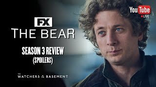 The Bear season 3 review SPOILERS  The Watchers in the Basement [upl. by Ydarb]