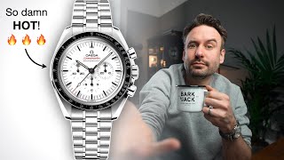 NEW Omega Speedmaster Pro White Dial  SO HOT [upl. by Adnar]