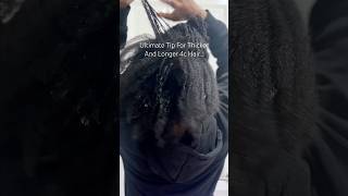 4c Hair Growth Tips For Faster Longer Natural Hair Growth  Thickening Thin 4c Hair 4chair [upl. by Icnarf469]