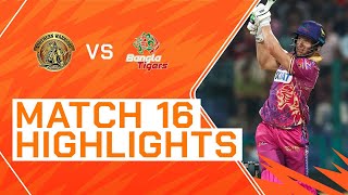 2023 Abu Dhabi T10 Match 16 Highlights Northern Warriors vs Bangla Tigers  Season 7 [upl. by Zetes]