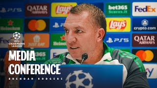 Full Celtic Media Conference  Brendan Rodgers ahead of AtalantaCeltic [upl. by Stockwell284]