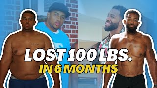 HOW I LOST 100LBS IN 6 MONTHS [upl. by Monro]