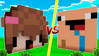 Casa de BEBENOOBSI PRO vs casa de BEBÉ NOOB😱💎BEBENOOBSI VS BEBÉNOOB en MINECRAFT [upl. by Siryt]