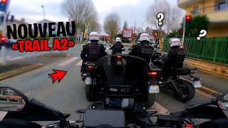 JAI ACHETER LE MEILLEUR TRAIL EN A2 😱😨  ELLE TUE DES YAMAHA TRACER HONDA CB500X 😬👮🏼‍♂️ [upl. by Adriell]