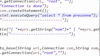 connect java with sql jdbc Statement [upl. by Lalaj]