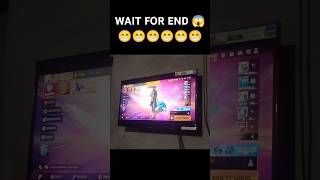 playing free fire in Samsung 32 inch smart tv 😁😱 shortsviral freefireindia shortsfeed [upl. by Jezabelle]