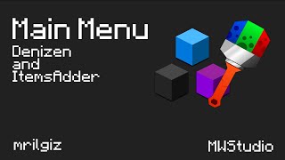 main menu for minecraft [upl. by Kcirnek]