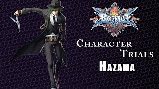 Blazblue Chronophantasma Character Trials Hazama [upl. by Soule]