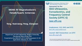 MEMS RF Magnetoelectric FeGaBQuartz Antennas [upl. by Burnside]