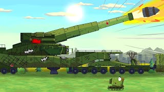 Shot of the Soviet Dora  Cartoons about tanks [upl. by Bart]