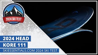 2024 Head Kore 111  SkiEssentialscom Ski Test [upl. by Orrin]