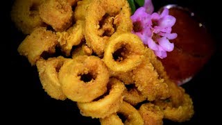 Chinese Deep Fried Crispy Squid Chinese Style Recipe [upl. by Luther]