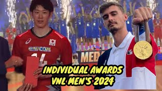 JUARA amp INDIVIDUAL AWARDS VNL PUTRA 2024 🏆🏆 [upl. by Glialentn]