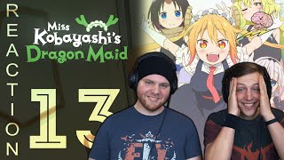 SOS Bros Reacts  Kobayashis Dragon Maid Episode 13  Facing Father [upl. by Pride]