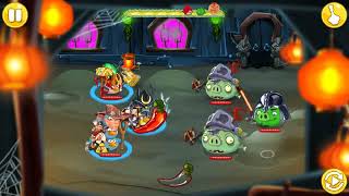 Angry Birds Epic Trick or Treat Castle Dungeon Gameplay Play as Pumpkin Paladin amp Haunted Rainbird [upl. by Larson443]