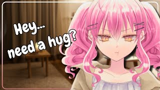 F4A Tsundere Friend Realizes Youre Depressed comfort hugs bratty soft dom ASMR Roleplay [upl. by Kessia]