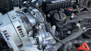 How to replace a alternator on a Kia or Hyundai 24L Engine [upl. by Eseer]