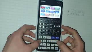 Working with lists on the Casio fxCG50 graphing calculator [upl. by Clougher]