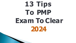 13 things to know about PMP exam  PMP exam preparation [upl. by Rurik570]