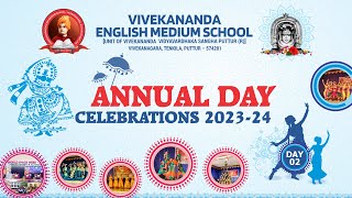 VIVEKANANDA ENGLISH MEDIUM SCHOOL TENKILA  ANNUAL DAY CELEBRATIONS 202324  DAY 02 [upl. by Animas977]