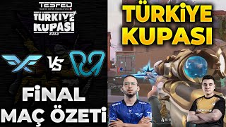 Fire Flux vs PCIFIC FİNAL MAÇ ÖZETİ  VALORANT TESFED 2023 Türkiye Kupası [upl. by Buddie]