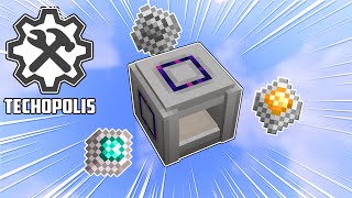 Minecraft Techopolis Skyblock  Inscriber Automation Xnet 12 [upl. by Scrivings]