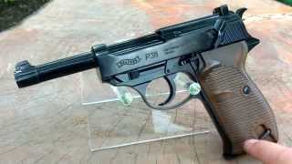 Walther  P38 Review  Test Co2 45mm BB [upl. by Assiluy]