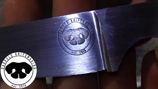 HOW TO Electro Etching Logo on Knives [upl. by Atiker99]