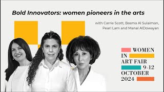 Bold Innovators  Women in Art Fair 2024 [upl. by Manella]