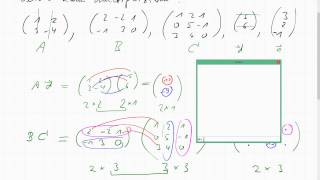 03F1 einige Matrizen und Vektoren multiplizieren [upl. by Sapers]