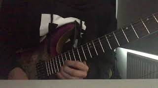 UNDER A GLASS MOON  DREAM THEATER SOLO COVER [upl. by Gaulin36]