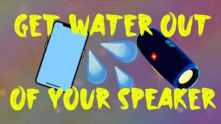 Water Out Of Speaker Sound Effect 💦  STRONG VIBRATION 40 MINS [upl. by Taber]