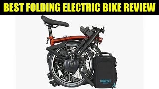 BROMPTON ELECTRIC C LINE EXPLORE FOLDING ELECTRIC BIKE REVIEW [upl. by Spiegelman860]