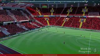 Football Manager 2018 GAMEPLAY FIRST LOOK FM18 UPDATED GRAPHICS AND STADIUM EXPEREIENCE [upl. by Letsyrhc]