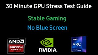 30 Minute Guide How To Stress Test Your GPU [upl. by Julio]