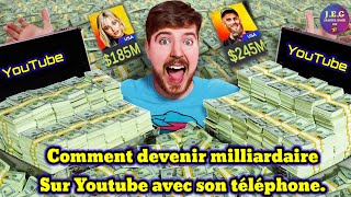 Top 10 des YouTubeurs les plus riches au monde en 2024 [upl. by Willner829]