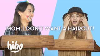 Parent vs Kid Loser Gets a Haircut  Spirited Debates  HiHo Kids [upl. by Yortal]