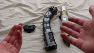 Are legacy lightsabers compatible with custom Covertec belt clips Star Wars Galaxys Edge [upl. by Zoller]