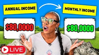 How To Turn Your Annual Income Into Your Monthly Income  Real People Doing Real Things [upl. by Silletram292]