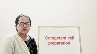 Competent cell preparation  CaCl2 method  Cryopreservation  Long term storage of bacterial cells [upl. by Eiramanad]