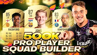 INSANE 500K PRO FIFA PLAYER SQUAD BUILDER FIFA 22 ULTIMATE TEAM  BEST META TEAM FOR FUT CHAMPS [upl. by Addis]