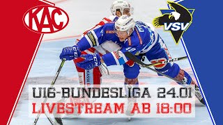 24012018  Eishockey  Bundesliga U 16  KAC  VSV [upl. by Medora]