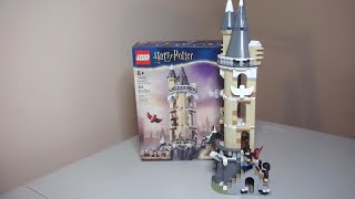 Hogwarts Castle Owlry Lego Harry Potter Set 76430 [upl. by Ayala]