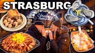 Weihnachtsmarkt Straßburg Foodtour  DAS hätten wir so nicht erwartet🤯🍲❌ [upl. by Medrek]