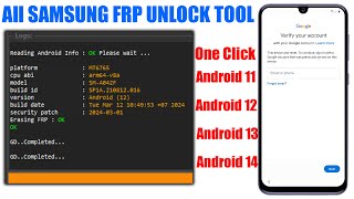 Samsung FRP Tool 2024 All Samsung FRP Bypass Android 12 13 14  Samsung FRP Remove ADB Enable Fail [upl. by Aggarwal682]