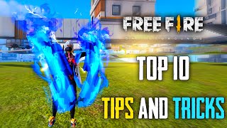 Top 10 SECRET🤯 Tips And Tricks in Freefire Battleground  Ultimate Guide To Become A Pro 35 [upl. by Nossah708]