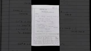 Class 11th Maths Chapter 3 Trigonometric Functions Handwritten Notes 🕊️ Details JEE notes pw [upl. by Gnehc961]