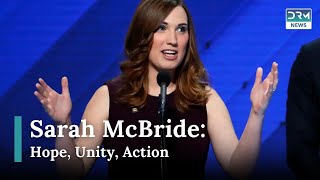 Sarah McBride A Campaign Rooted in Hope Advocacy and InclusivityNews Today  DRM News AC15 [upl. by Ozzy]