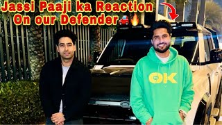 Defender ki new modification pr jassii bhai ka reaction🔥😍 JassieGillonline  Ajju0008 [upl. by Laney96]