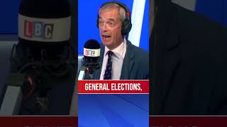 Nigel Farage pressed on whether rioters should stop  LBC [upl. by Eyllib]